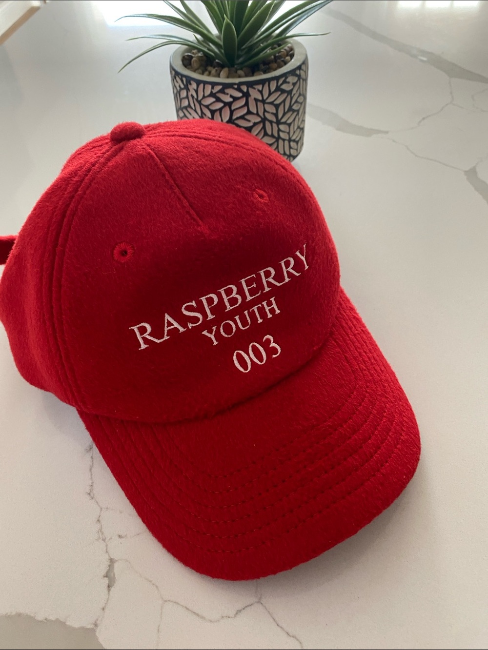 GV Rapsberry Hills Men’s 003 Red Baseball Cap